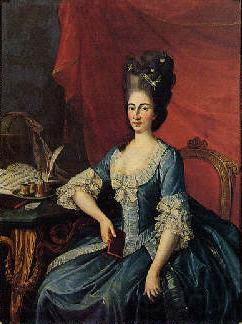 Anton Hickel Archduchess of Austria France oil painting art